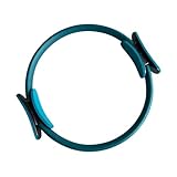 14' Pilates Ring Fit Fitness Ring Beckenbodentrainer für Frau & Männer, Doppelgriff Trainingsgerät für zuhause, Beinpresse Hüfttrainer Beintrainer Oberschenkeltrainer Sportgeräte zuhause (Dark Green)