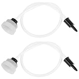 BESPORTBLE 2 Stück Teiliges Vakuumier schlauch Bpa freier Ersatzschlauch für Lebensmittel vakuumierer Flexibler Vakuumieradapter für Küchen verpackungsgeräte Luftdicht Langlebig und Einfach
