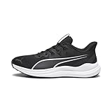 PUMA Unisex Reflect Lite Straßenlaufschuhe, Puma Black White, 46 EU