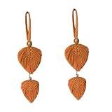 Gralara 2Pcs Boho Vorhang Raffhalter Vorhang Krawatten Vorhang Holdbacks Quasten Anhänger für Wohnzimmer