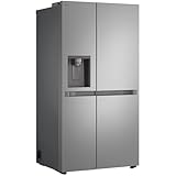 LG GSLC40PYPE Side by Side Kühlschrank, Serie 400, E-Klassifizierung, 641 l, Edelstahl mit Tiermotiven