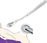 Sex für Paare BDSM Edelstahl Spielzeug für die Massage Nadelrad Nippel Brust Penis Zunge Körper Stimulator Sexspielzeug Mikronadelroller