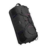 New- Rebels® Roll-able Trolley - Reisetasche - Travel - Sport - Schwarz
