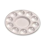 Lefranc Bourgeois Paint 10 Mulden Rund Kunststoff Palette Weiß