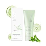 Greteam Purifying Exfoliating Gel, Reinigendes Peeling Gel, Tiefenreinigendes Peeling-Gel, Gesichtspeeling-Reiniger, Feuchtigkeitsspendend, für Männer und Frauen