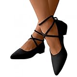 Generic Balerinaschuhe Damen Schuhe Bequeme Pumps Flache Schuhe Zum Abendkleid Elegant Für Hochzeit Sandalen Sommer Ballerinas Slip On Pantoffeln, 01 Schwarz, 39 EU