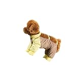Sbshiouu Mädchen Hunde Pullover Hochzeit Kostüm Kleidung Kühlung Jumpsuit Welpe Sweatshirt Urlaub Party Kostüme Vierbeiner Hund Jumpsuit