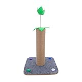 TOYANDONA Kitten kratzbaum Katzenkratzbaum kratzspielzeug für Katzen kratzbrett sisal mini kratzbaum sisalseil-kratzpfosten Katzenkratzer Sisalseil Kleiner für Katzen Light Brown
