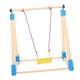 Milisten 2 Stück Puppenhausschaukel Mini Puppenhausmöbel Schaukelspielzeug Mini Puppenhauszubehör Puppenhaus Hängematte Puppenhaus Dekorationszubehör Feengärten Schaukel