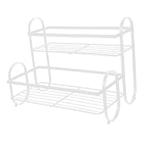 Ciieeo Doppeltes Gewürzregal Küchen Mit Deckel Mikrowellentür Flasche Gewürz Organizer Dosen Kühlschrank Regal Herd Soda Schublade Organizer Spender