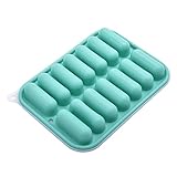 PRETYZOOM 1Stk Eisschale aus Silikon Hersteller Arbeitsplatte für Eismaschinen Abs Silikonform für Eiswürfel Silikonform für Wurst Eiswürfelbehälter aus Silikon eisform aus silikon Kieselgel