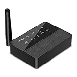 Bluetooth 5.3 Empfänger Sender für 2 Kopfhörer für TV 2-in-1 Bluetooth Transmitter Wireless Audio Adapter DAC & AptX HD Low Latency mit RCA/AUX Kabel für TV Stereoanlage PC