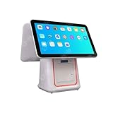 Registrierkasse, Registrierkasse Catering Milch Tee, Supermarkt Convenience Store Mutter Und Baby Touchscreen Dual Screen Registrierkasse Integrierte Maschine ,für Kassensysteme, Kleinunternehmen, Ein