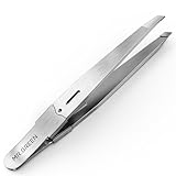 MR.GREEN Pinzette, Professionelle Präzision Augenbrauenpinzette Zupfen für Frauen und Männer, Solingen Edelstahl Abgeschrägt Haarentfernung pinzetten, Prämie Augenbrauen Tweezers
