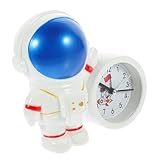Ciieeo Wecker Heimdekoration Digitaluhren Retro Wanduhren Radio Digitale Wanduhr Tischuhr Cartoon-Desktop-Uhr Reisedekorationen Vintage-Dekoration Für Zu Hause Modern Timer Plastik Blue