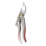 OFFSCH 1Stk Gartenschere Rasenkantenschneider Anspitzer elektrische Schere Baum Pflanzenschere verbandsschere astschere Fruit tree Edelstahlschere Trimmer-Werkzeug Rostfreier Stahl Silver