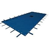 Ose Rechteckige Poolabdeckung Blau 8 x 4