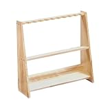 perfk Pool Cue Rack Billiard Pool Cue Rack Professionell professioneller Holzpool -Stockhalter Billard Zubehör für Clubspielzimmer