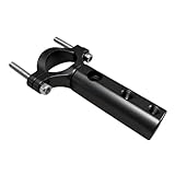 Motorrad-Scheinwerferhalterung, Aluminiumlegierung, 1 Stück, Spiegelverlängerungshalterung, Zusatzlichthalter, Universell Verstellbares Design, Für Rollertouren Und Städtisches Pendeln