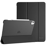 ProCase Hülle für 13' iPad Pro (M4) 2024, Schutzhülle Leicht Dünn Hart Smart Case Cover Kompatibel mit 13 Zoll iPad Pro 2024 -Schwarz