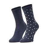 Tommy Hilfiger Damensocken mit Punkten Jeans - 35/38