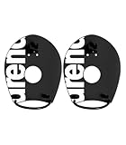 ARENA Unisex Pool Accessories Elite Paddle 2 Black/White Handpaddel, Black-White, M EU