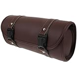 EPIGEIST Motorradtasche Aus Pu Leder Universelle Werkzeugtasche Front Und Gabeltasche Für Motorrad Und Elektrofahrzeug Großes Fassungsvermögen Motorradzubehör Für Fahrer