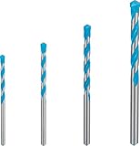 Bosch 4x EXPERT CYL-9 Multi Construction Bohrer, 8 x 200 x 250 mm (für Beton, Weiche Fliesen, Ø 4-8 mm, Professional Zubehör Schlagbohrer/Schrauber, Bohrmaschine/Schrauber)
