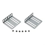 ZiStarlilife 2 x DVD-Halterung für 2-DIN-MP5-Autoradio, komplett mit Montagewerkzeugen, zuverlässiges Montagezubehör, 2 x Halterung + 8 x Schrauben