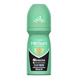 Mitchum Invisible Women 48HR Protection Roll On Deo & Anti-Transpirant, No White Marks, Alcohol Free, Clear Fresh