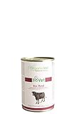 OrganicVet Katze Nassfutter BioVet Bio-Rind Mir Bio-Kartoffel, 6er Pack (6 x 200 g)