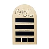 Schultafel für den ersten Schultag, personalisierter Namen, wiederverwendbar, Kreidetafelschild für den Schulanfang 2025, personalisierbarer Text, trocken abwischbar, Foto-Requisite, Geschenk für