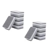 SKISUNO 10 Stück Teiliges Nanomaterial Geschirrspülschwämme Schonend Kratzfrei Langlebig Vielseitig für Küche Töpfe Spülen Oberflächen Effizient Reinigen