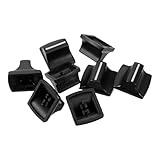 Gatuida 8 Stück Gerade Schiebereglerkappen aus Kunststoff Faderknöpfe für Mischpulte Kompakte Potentiometer Abdeckungen für Dj Mixer und Audio Equipment