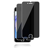 2 Stück Schutzfolie für Panzerglas für iPhone SE 2020/8/7/6/6s Sichtschutzfolie, Schutzglas Displayschutz für iPhone SE 2020 Sichtschutz Panzerfolie, Panzer Schutz Glas für iPhone 8 Blickschutzfolie