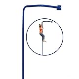 Spielturmking Feuerwehrstange 2,70m für Spielturm – Kletterstange aus verzinktem Stahl – Robust, Blau, UV-beständig & wetterfest – Rutschstange für Garten – Spielturm Zubehör für Kinder – Modell MAX