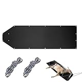 Schlitten für Hirschjagd, zusammenklappbar, dicker Transportschlitten, Mehrzweck-Schlitten für den Transport von Holz, Schneeschlitten und