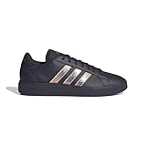 adidas Damen Grand Court Base 2.0 Shoes, aurora black/aurora black/shadow violet, 38 EU