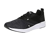 PUMA Unisex NRGY Comet Straßenlaufschuhe, Puma Black-Puma White, 43 EU