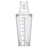 Getränke Shakers Cocktail, 700 ml Cocktail Shaker -Set mit Skala Kalthitze Barkeeper Mixer -Werkzeug für Milk Tea Shop
