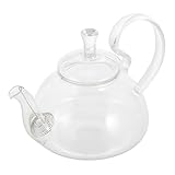OKUMEYR çay makinesi teekessel Teebereiter für Gasofen Teebereiter für Café tekanne heizung wasser topf Teekocher auf dem Herd Hitze Tee-Ei aus Glas Teekocher aus Glas Transparent