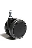 Topstar Bürostuhlrollen Set 5 Stk. 6990 Stiftgröße 11mm / Durchmesser 65mm