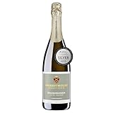 Oberrotweiler Käsleberg Grauer Burgunder Sekt Extra trocken - SILBER 2025 AWC Vienna - fülliger, kräftiger Geschmack, perfekt als Aperitif - Badischer Winzersekt (1 x 0,75l)