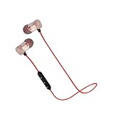 QUMIIRITY Magnetische In Ear Kabellose Kopfhörer mit Freisprechanlage Stereo Ohrhörer Sport Fitness Joggen Yoga für Smartphones Gold