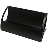 YDoLimmer Visitenkarten Halter Aluminiumlegierung Visitenkartenständer Business Card Holder Visitenkarten Aufsteller Namenskarten Display Aufbewahrung (Schwarz)
