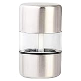 Salzmühle – Edelstahl-Pfeffermühle, Präzisions-Gewürzmühle | Einstellbare Grobheit Pfeffermühle, praktische Salzmühle, Gewürzstreuer, langlebige Pfeffermühle für Gewürze, Restaurant