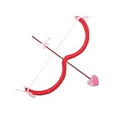 ETUCYNG 2 Stück Pfeil Herz 45 cm Amor Und Pfeil Set Bogenpfeile Kinder Valentinstag Cosplay Zubehör Für Mann Frauen Kinder Karneval Mottoparty Valentinstag Und Bühnenauftritte
