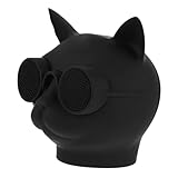 Angoily Katzenkopf Soundbars Soundbar Mini Lautsprecher Für Den Außenbereich Einfacher Praktischer Lautsprecher Aus Kunststoff Schwarz