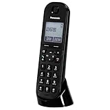 Panasonic KX-TGQ200GB DECT IP-Telefon (schnurlos, CAT-iq 2.0 kompatibel, Freisprechmodus, Anrufersperre, Eco-Plus, digitales Telefon) schwarz