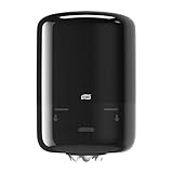 Tork 559008 Innenabrollungsspender für M2 Papierwischtücher im Elevation Design / Wischtuchspender für hygienische Einzeltuchentnahme in Schwarz